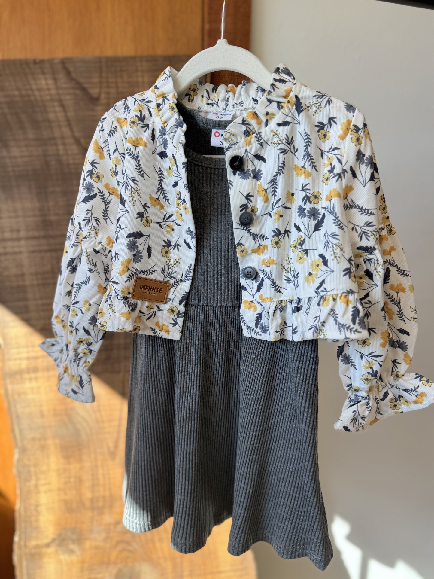 Floral Jacket and Dress