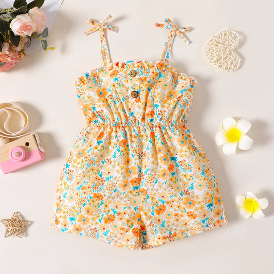 Sunny Blossom Romper