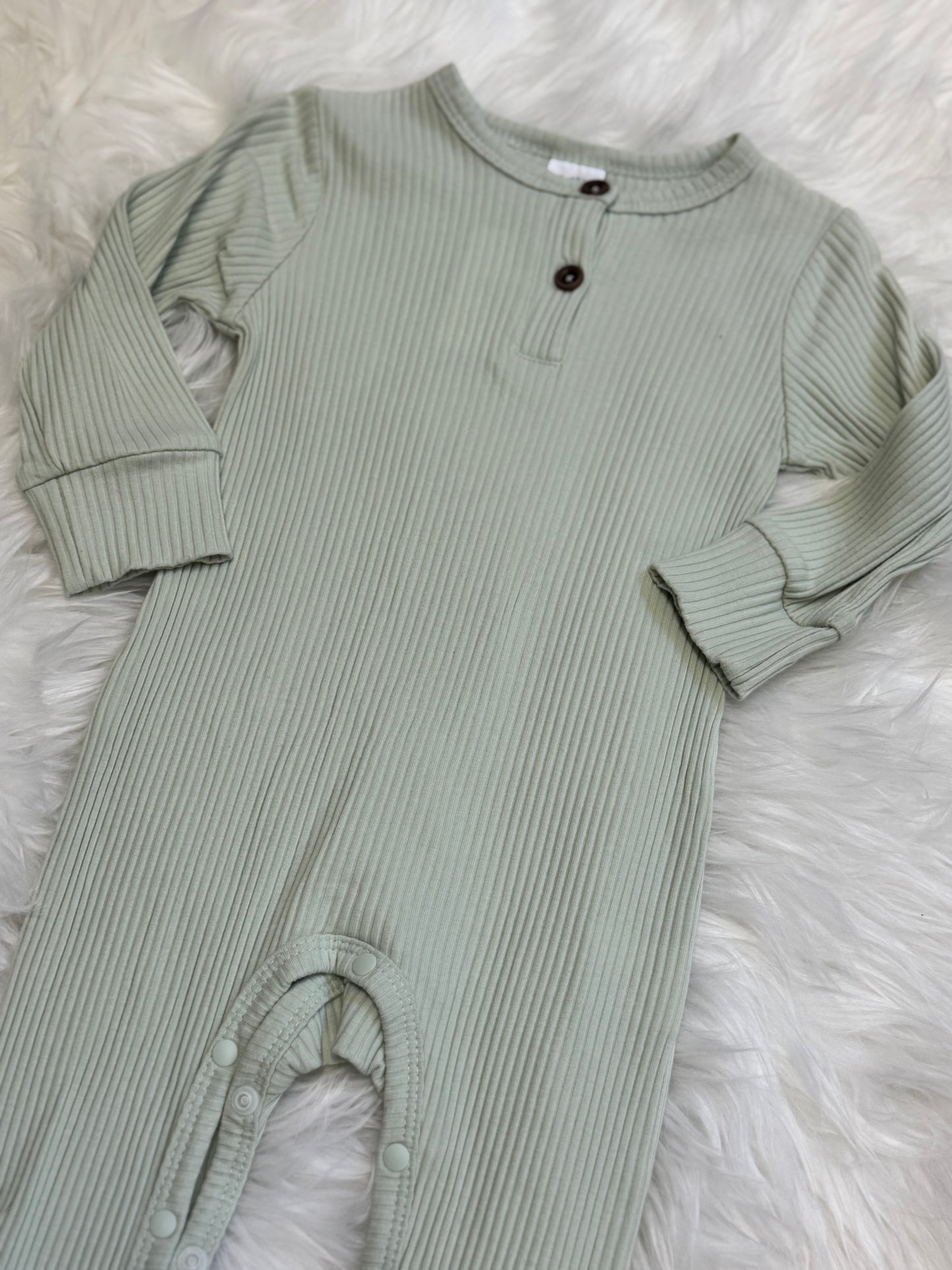 Cozy Ribbed Romper