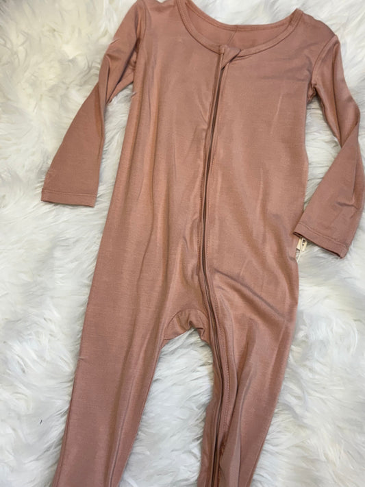 Blush Bamboo Zip Sleeper