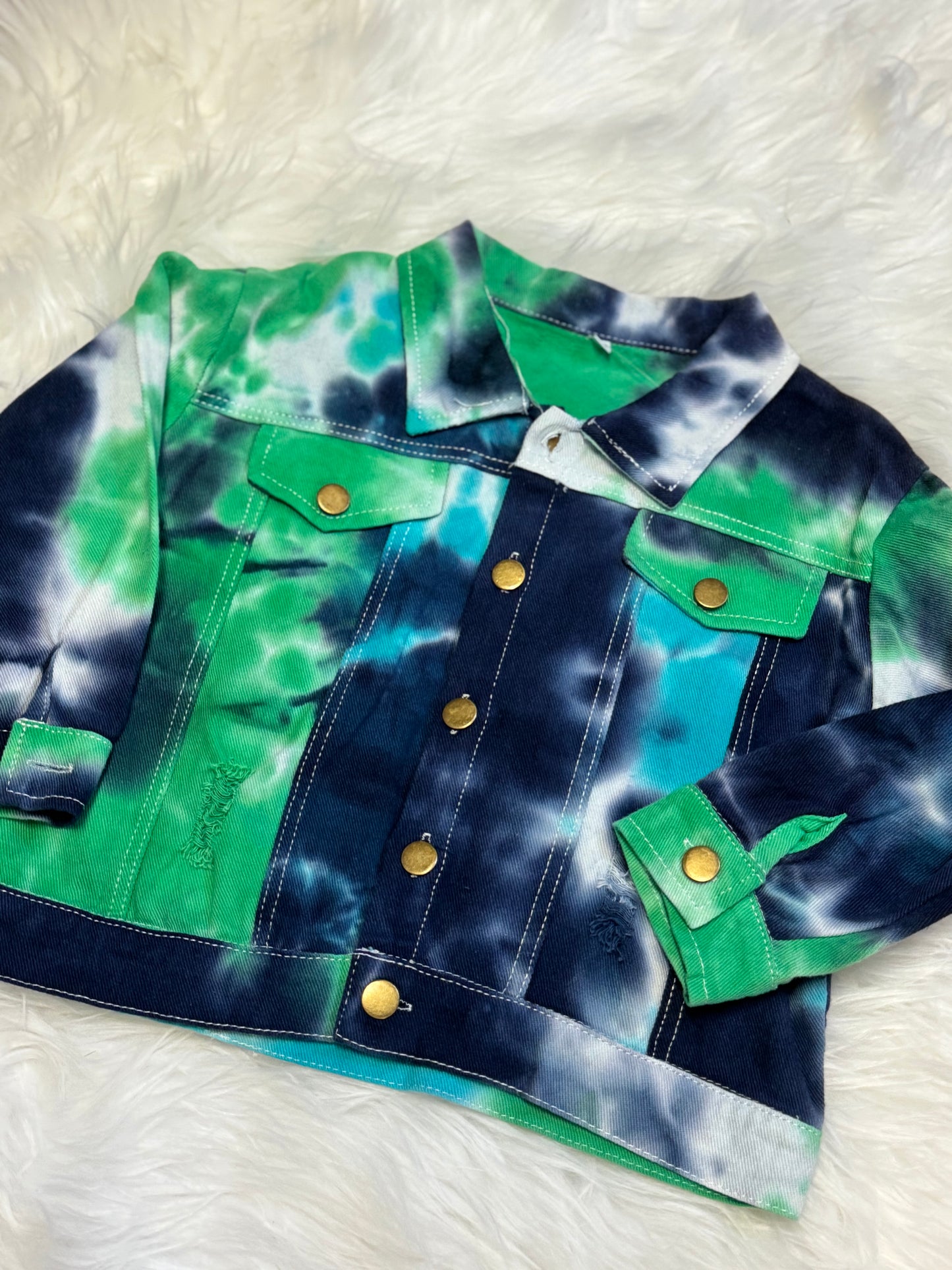 Ocean vibes Denim Jacket