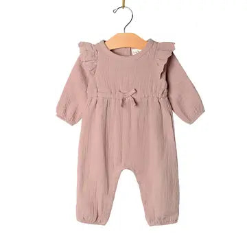Lilac Long Sleeve Romper